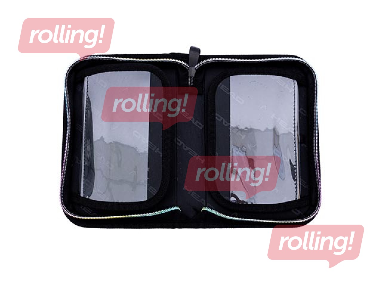 Klapiga pliiatsitasku Astra, Head, Golden Effect Rainbow Kitty