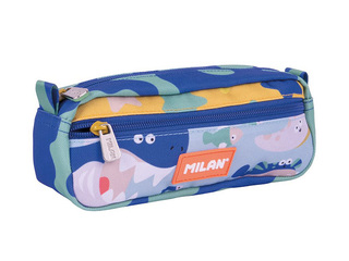 Pencil case Milan, Blue Odyssey
