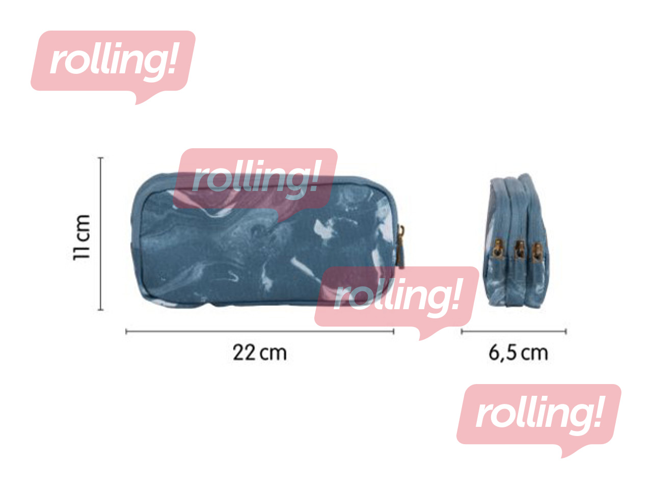 Pinal Milan Lava, 3 sektsiooniga, sinine