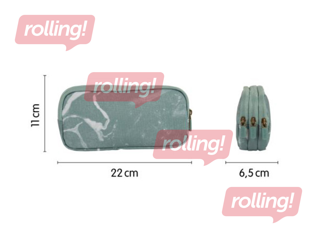 Pinal Milan Lava, 3 sektsiooniga, roheline