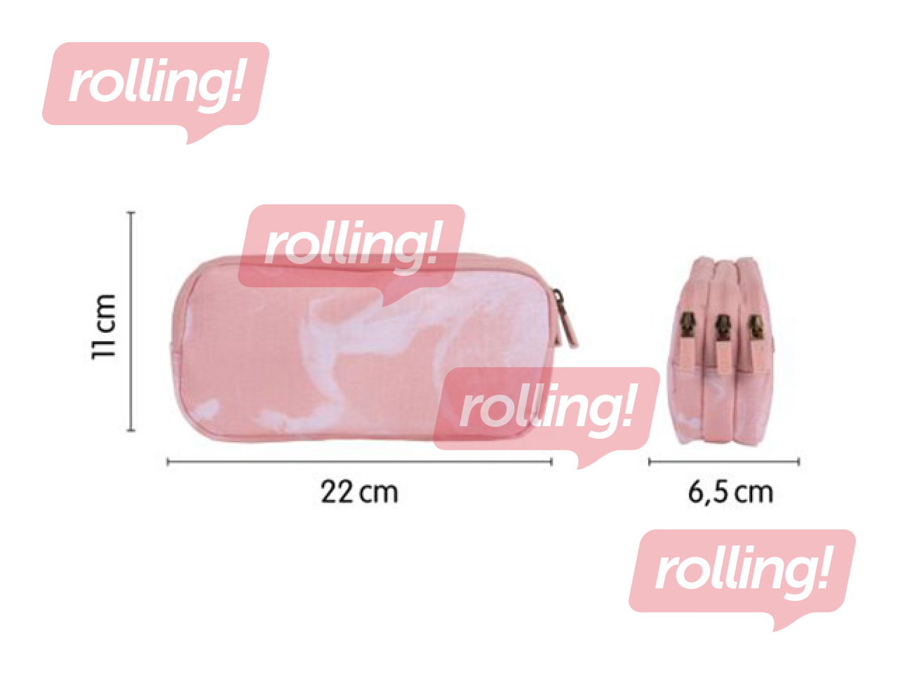 Pinal Milan Lava, 3 sektsiooniga, roosa