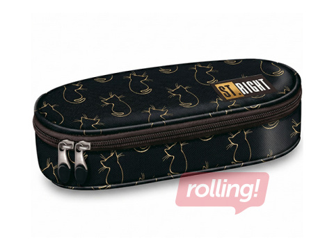 Pencil case St.Right Golden Cats