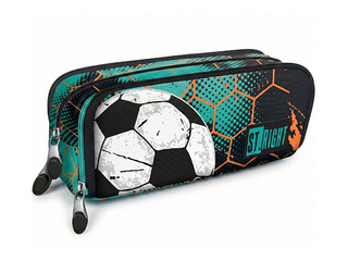 Pencil case St.Right Turbo Kick, 2-compartments
