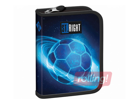Pencil case St.Right, Cosmic Soccer, with flaps