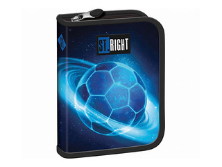 Pencil case St.Right, Cosmic Soccer, with flaps
