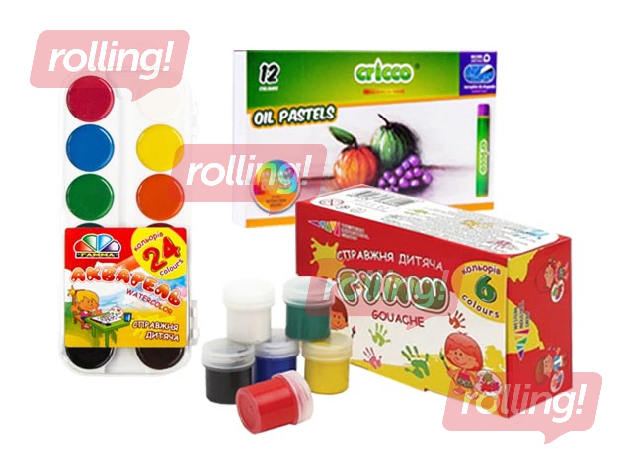 School supplies set 1-4. class (25 units)