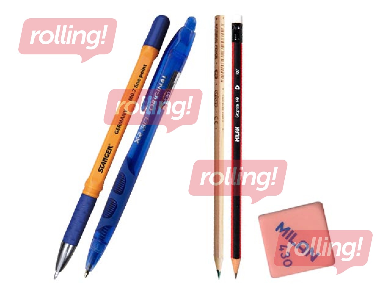 Skolas preču komplekts 1.-4. klasei (25 vienības) 