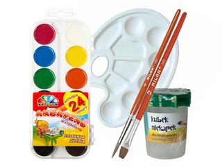 Koolitarvikute komplekt koolieelikule (16 toodet)