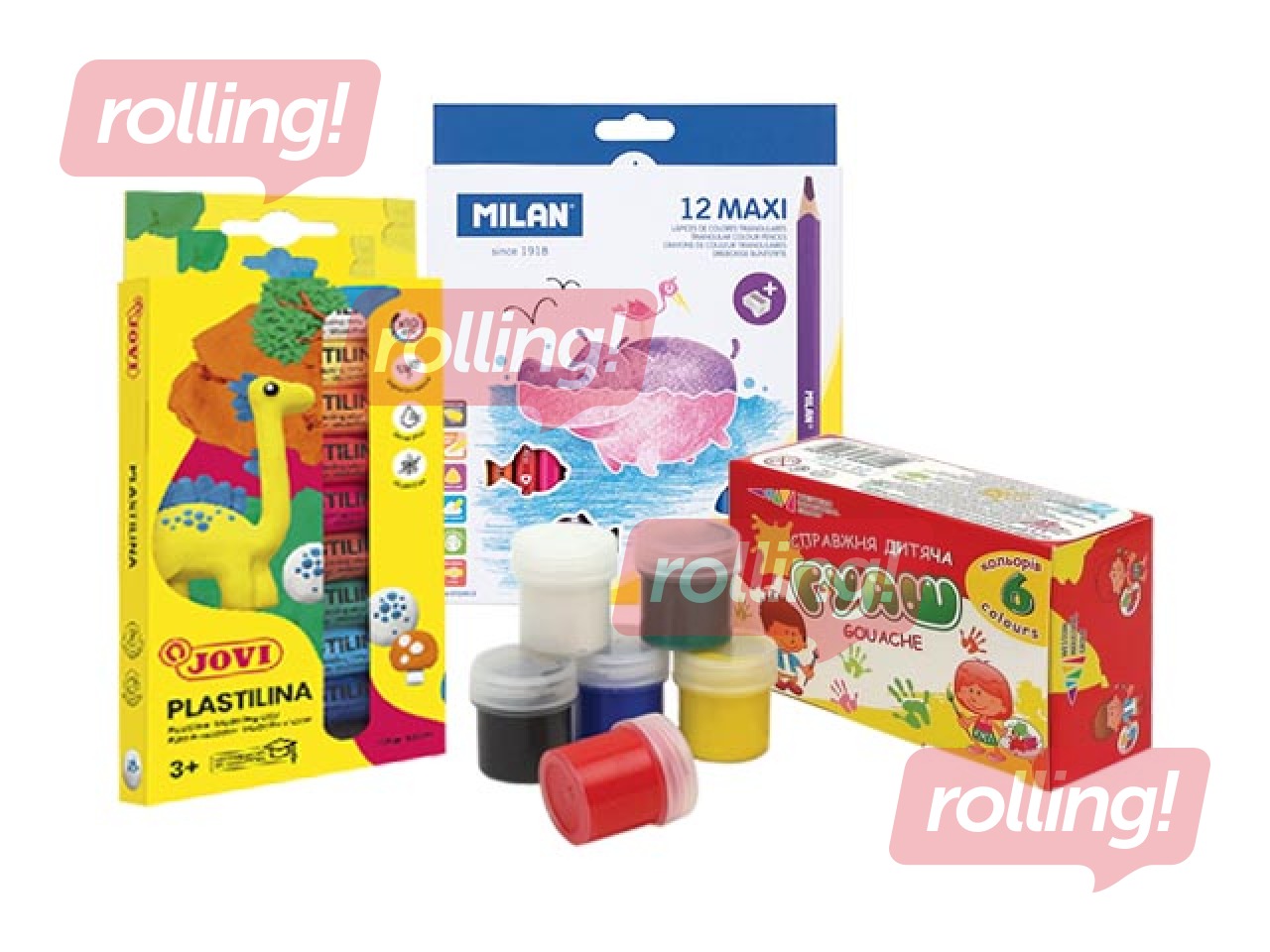Pirmsskolas preču komplekts (16 vienības) 
