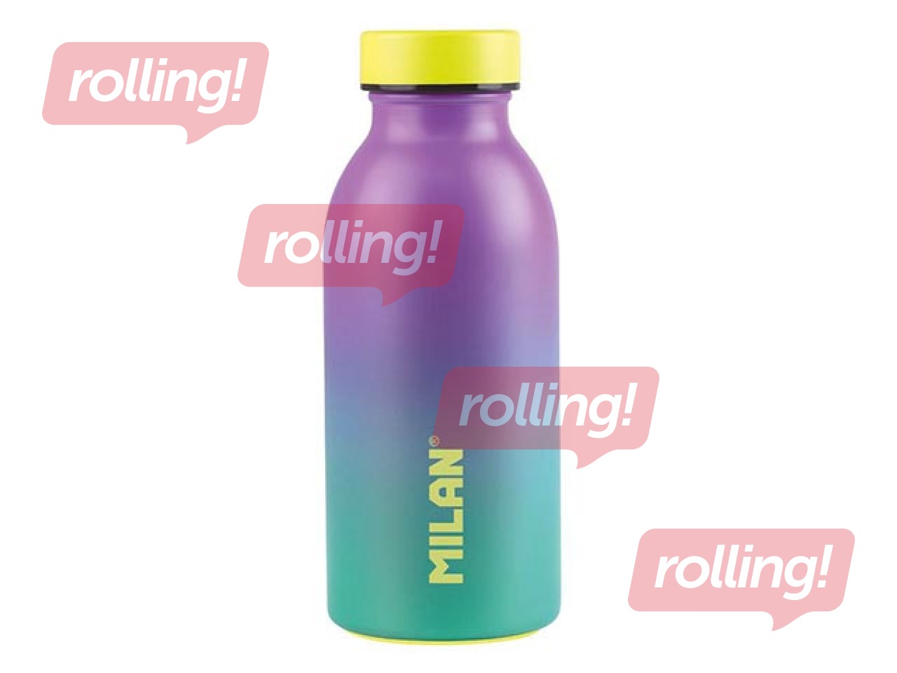 Roostevabast terasest isotermiline pudel Milan Sunset, 354ml, türkiissinine- lilla