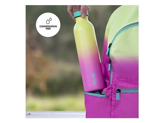 Stainless steel isothermal bottle Milan Sunset, 591ml, yellow- pink