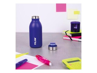 SALE Roostevabast terasest isotermiline pudel Milano Acid 350 ml, sinine