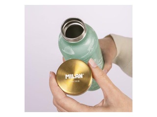 Ūdens pudele Milan, Lava, nerūsējošā tērauda, zaļa, 591ml