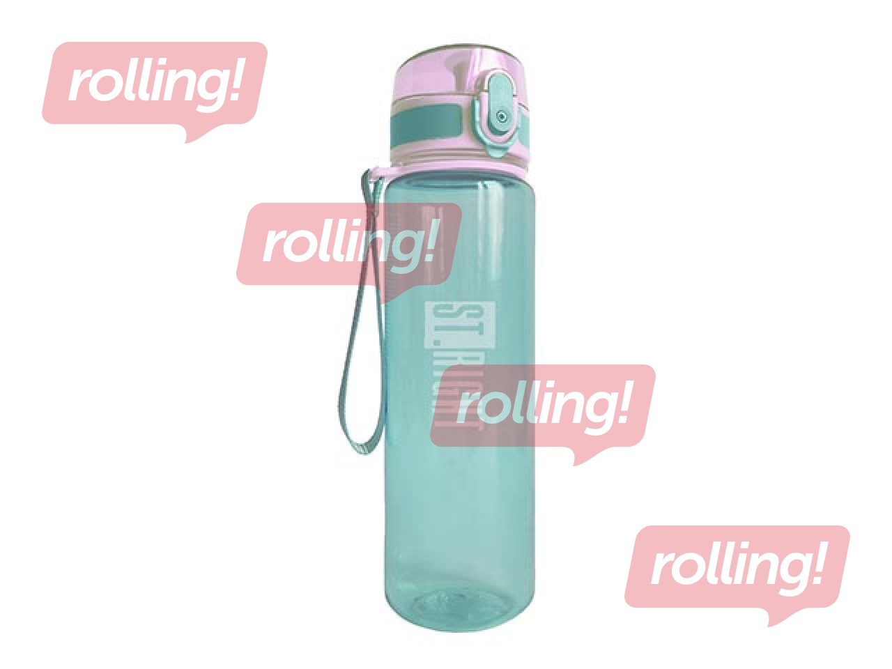 Бутылка для воды St.Right, Mint&Pink, 500 мл