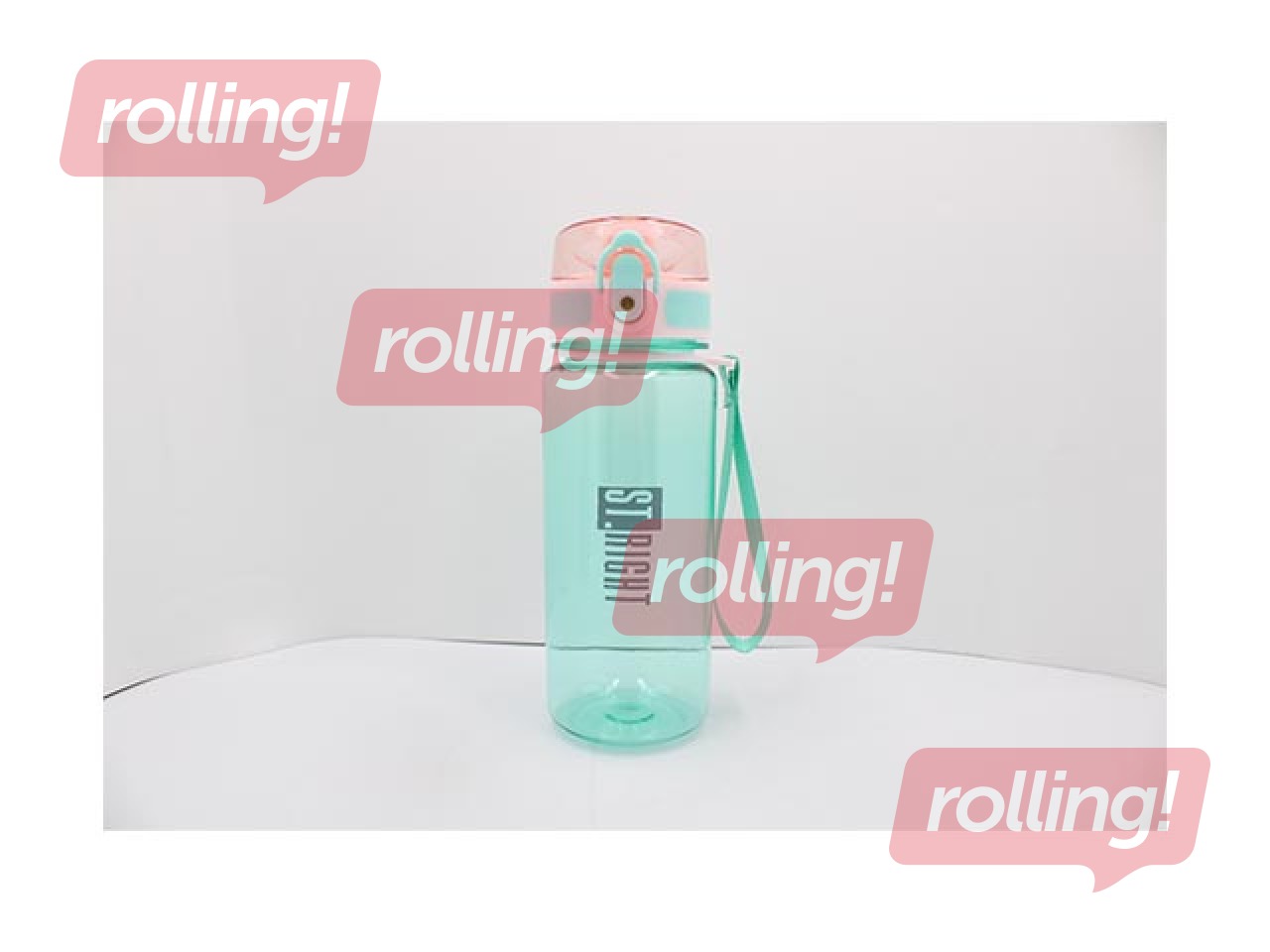 Бутылка для воды St.Right, Mint&Pink, 500 мл
