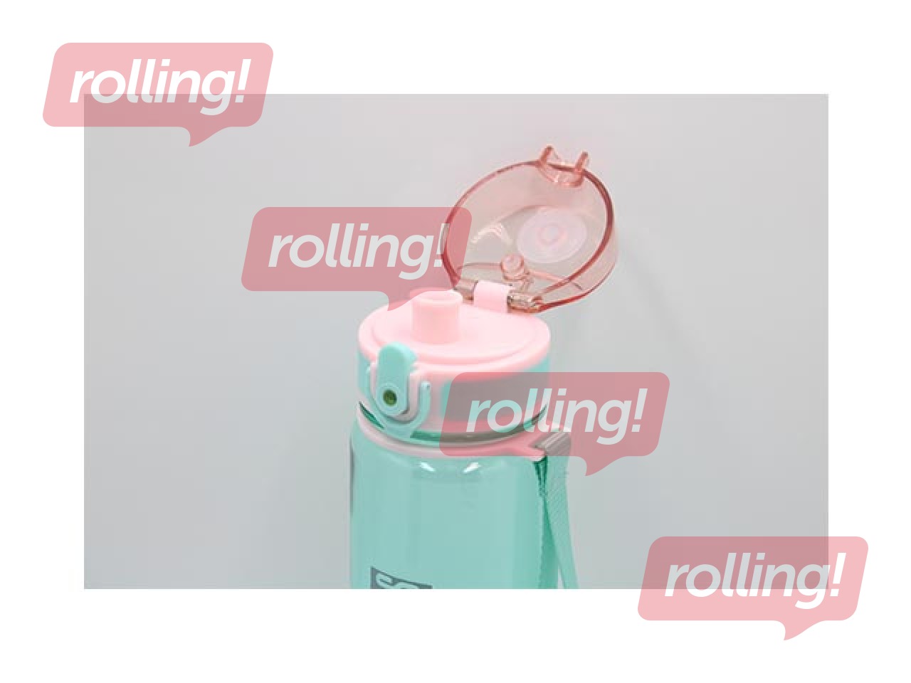 Бутылка для воды St.Right, Mint&Pink, 500 мл