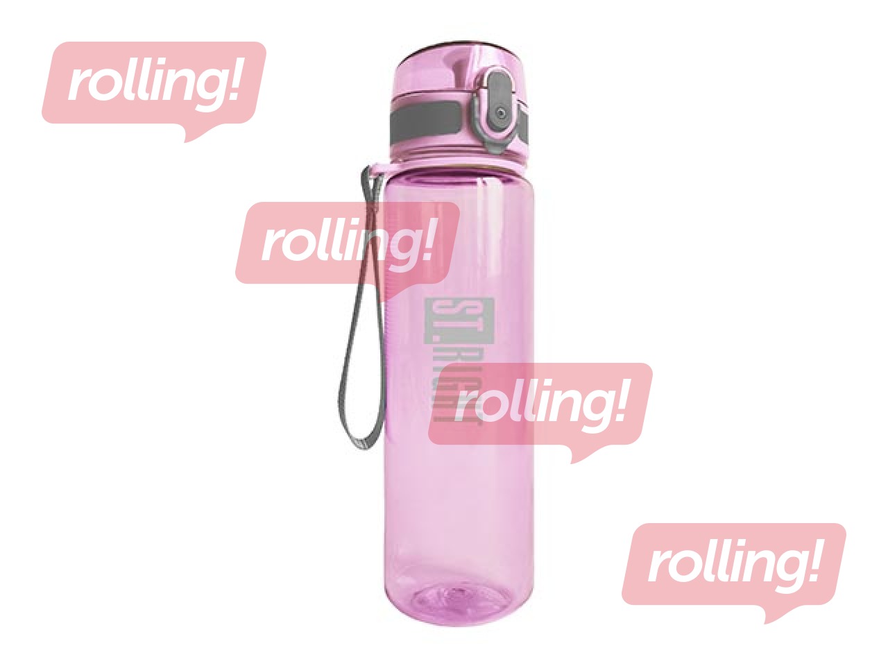 Ūdens pudele St.Right, Pinkt&Grey, 500ml