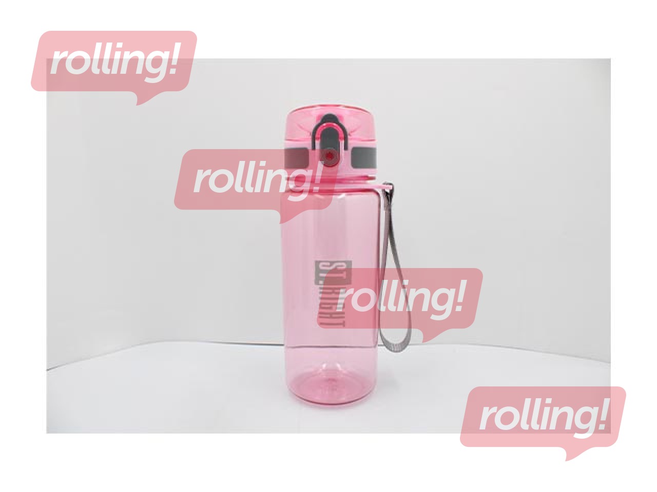 Watter bottle St.Right, Pinkt&Grey, 500ml