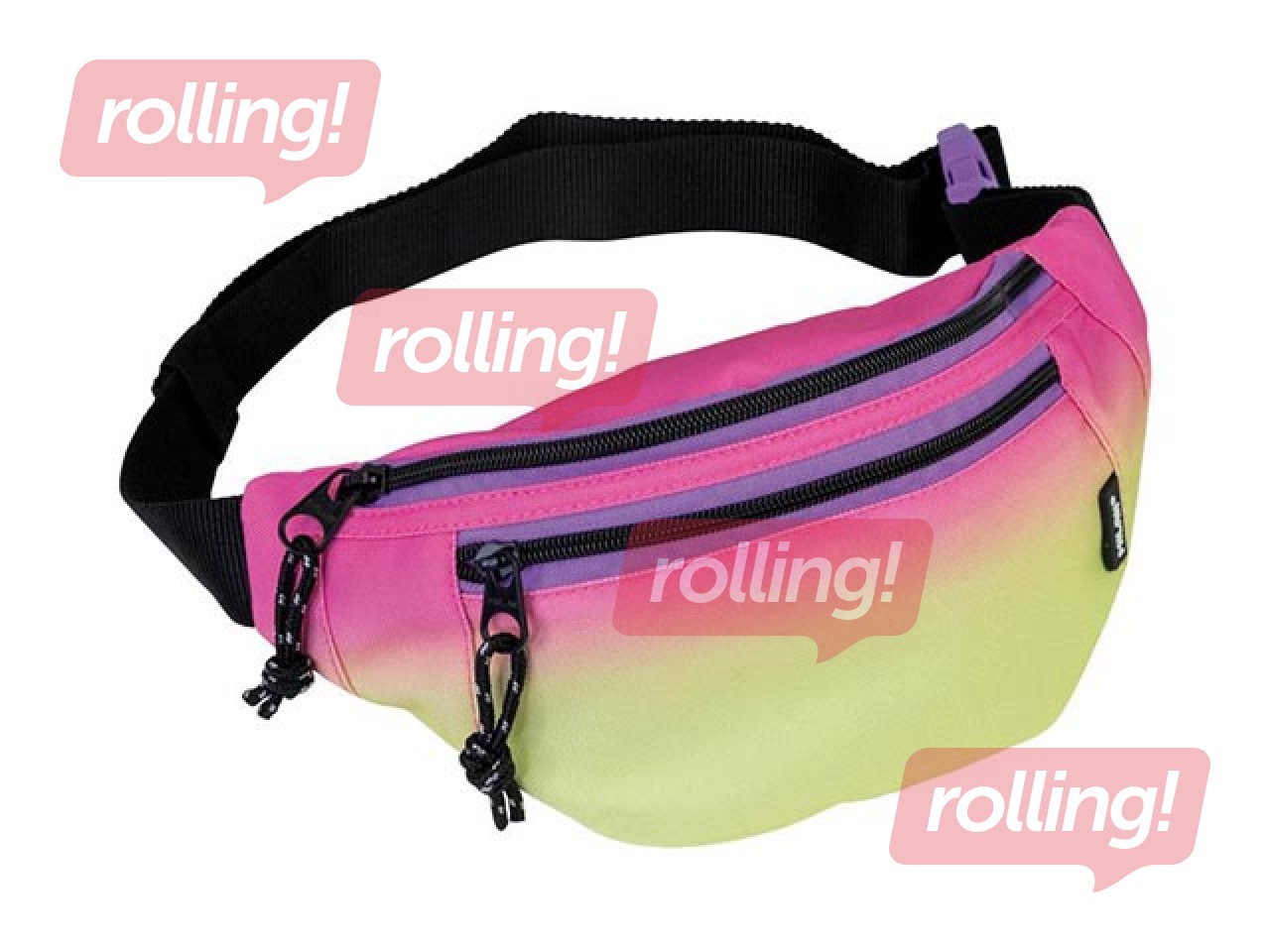 Hip bag Milan Sunset, yellow-pink