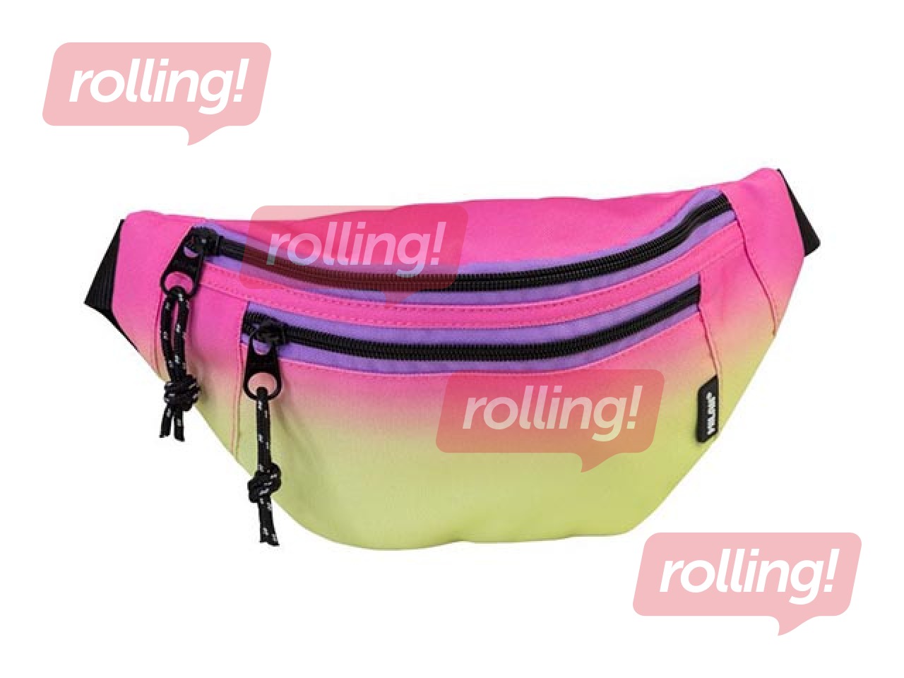 Hip bag Milan Sunset, yellow-pink