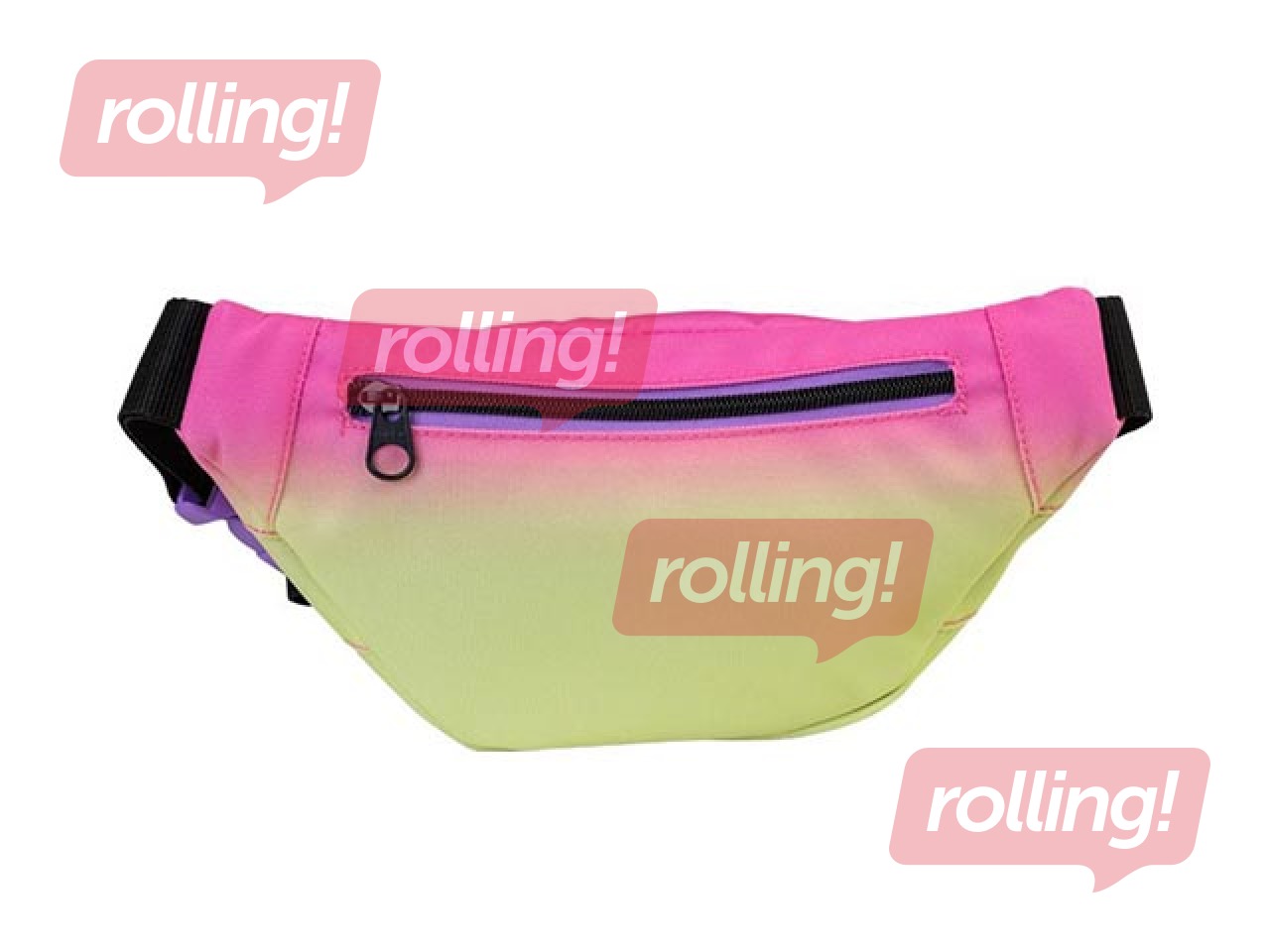 Hip bag Milan Sunset, yellow-pink