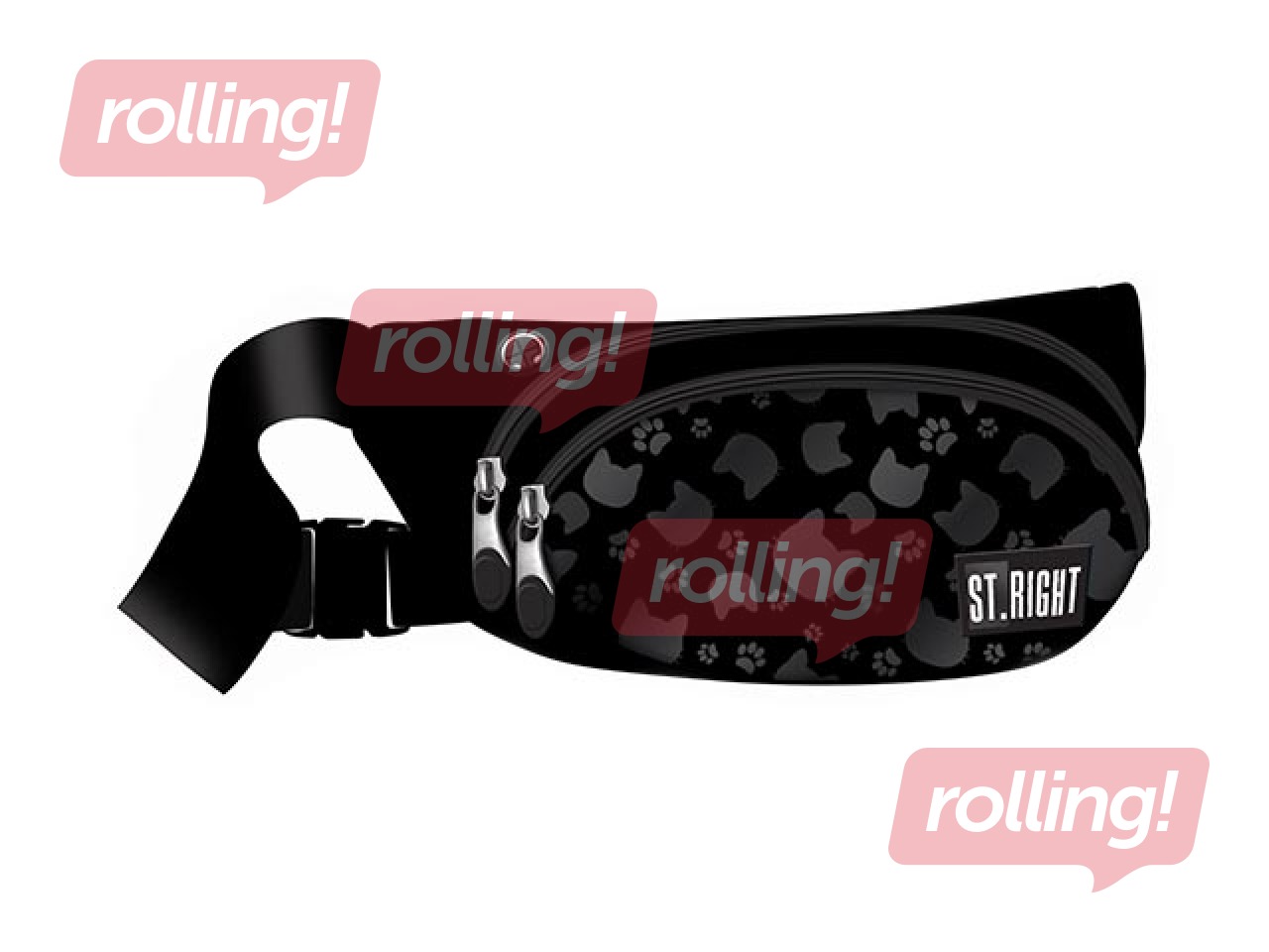 Waist bag St. Right Black Cats