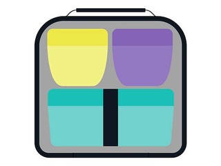 Isotermiline toidukott Milan Sunset, 3,5l, 3 söögikarbiga, roheline