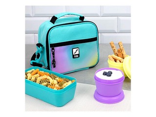 Сумка изотермическая Milan Sunset, 3,5л, с 3 ланч-боксами, зеленая