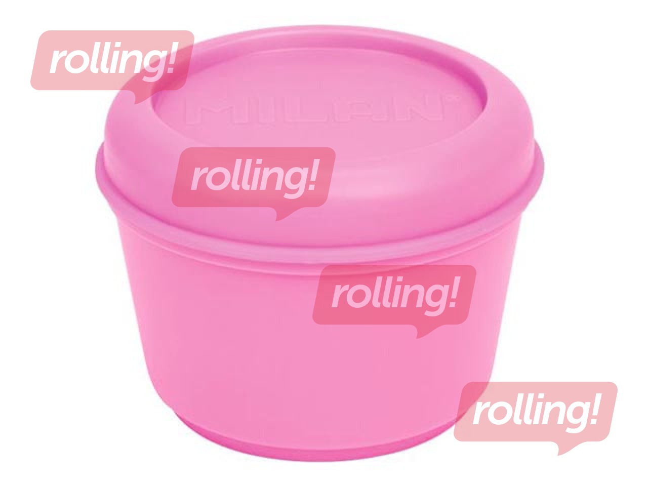 Hermeetiline ümmargune lõunasöögikarp Mila Sunset, 0,25 l, roosa