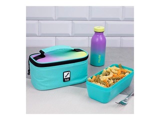 Izotermiska soma Milan Sunset ar pusdienu kastīti, 1.5l, zaļa