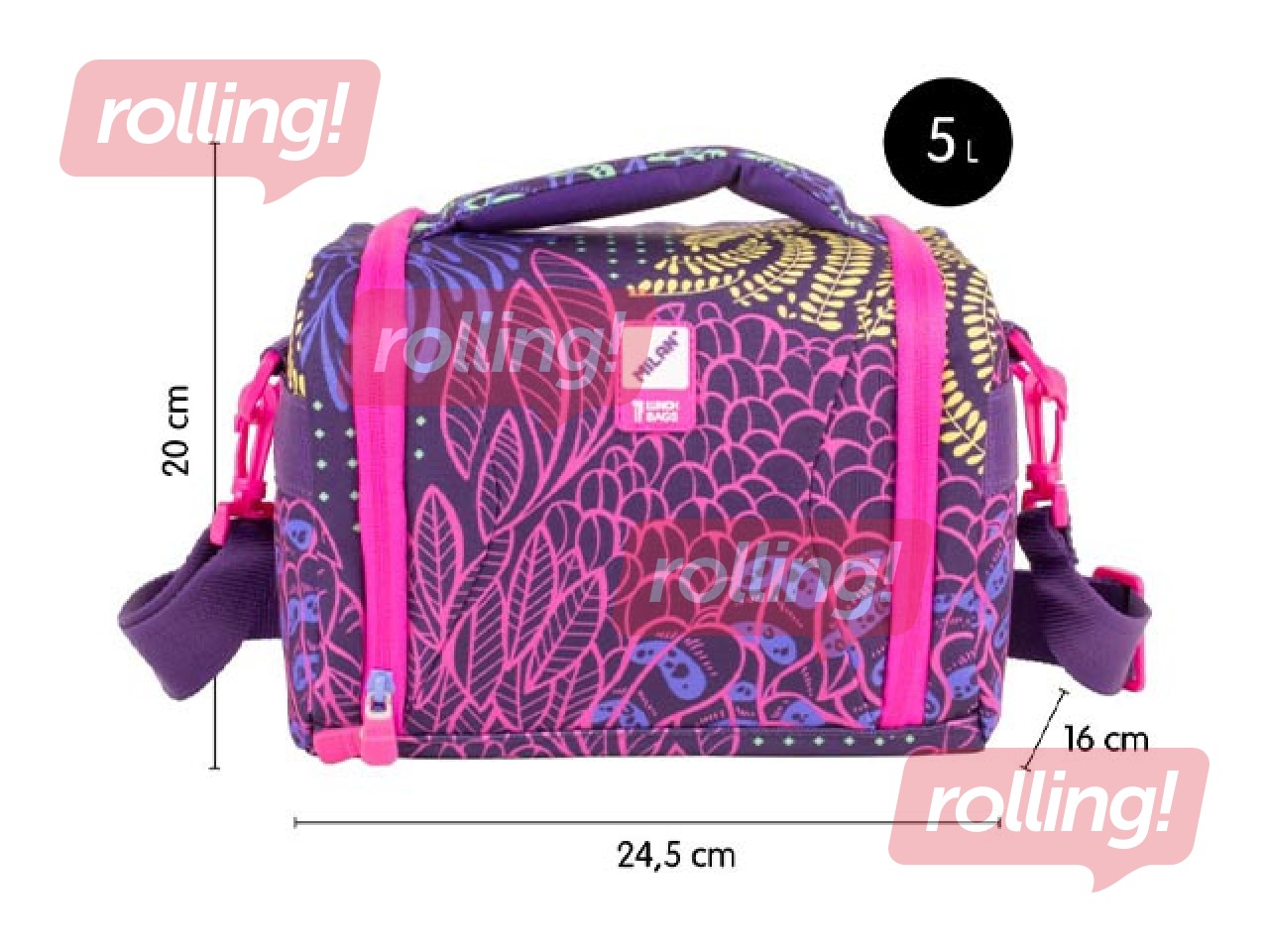 Сумка изотермическая Milan Fireflies, 5 л