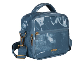 Isothermal Bag with 3 Lunch Boxes Milan Lava, 3.5 l, blue