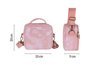 Izotermiska soma ar 3 pusdienu kastītēm Milan Lava, 3.5 l, rozā