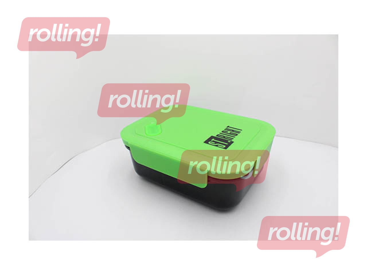 Lõunakarp St. Right, Black&Green, ristkülikukujuline, 1.2l