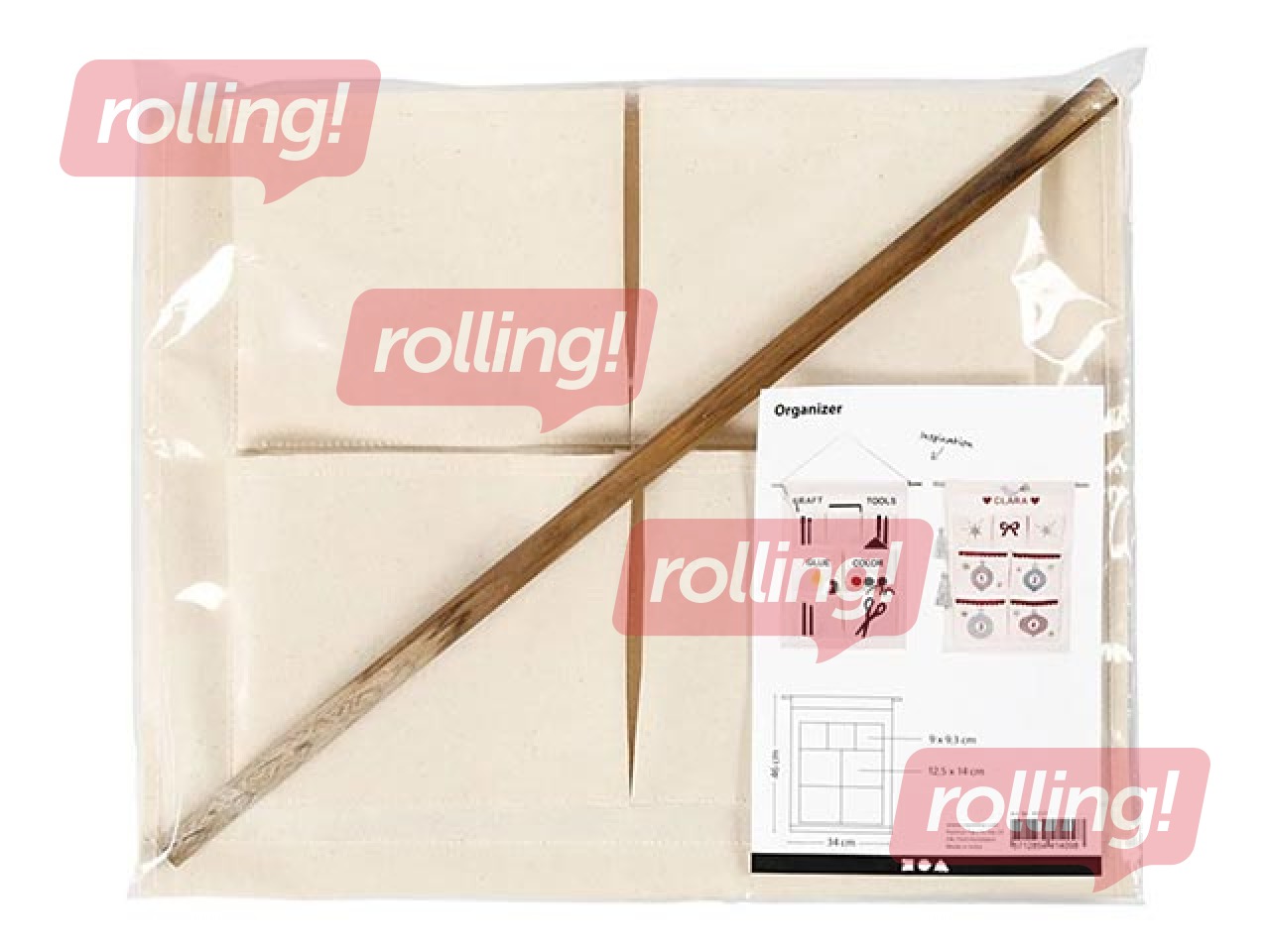 Hanging Organiser, 7 pockets