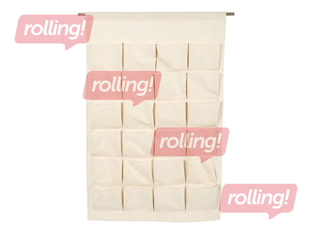 Hanging Organiser, 24 pockets