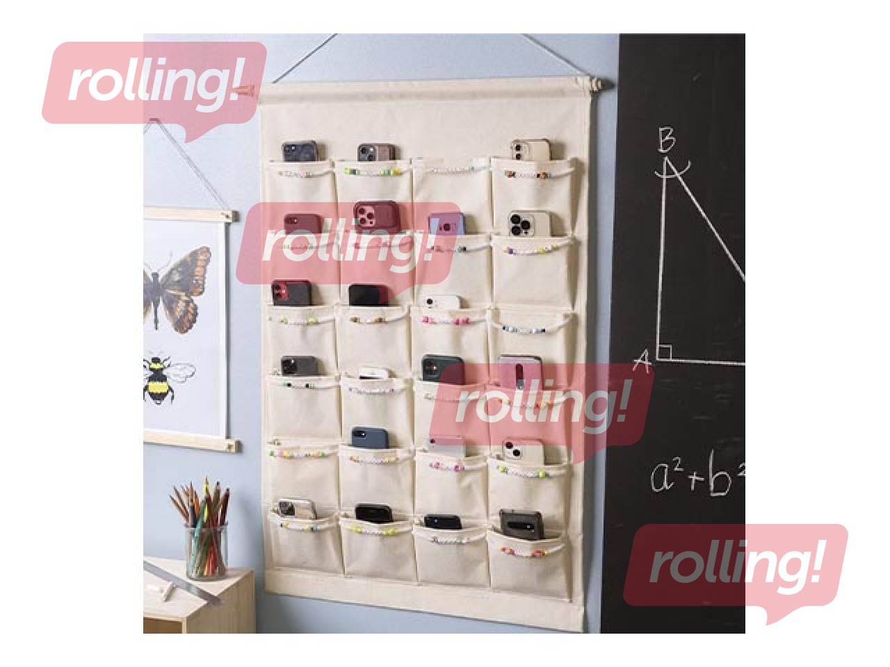 Hanging Organiser, 24 pockets