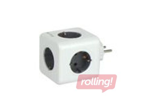 Jaoturi adapter CUBE 5 pistikupesa 16A/3680W