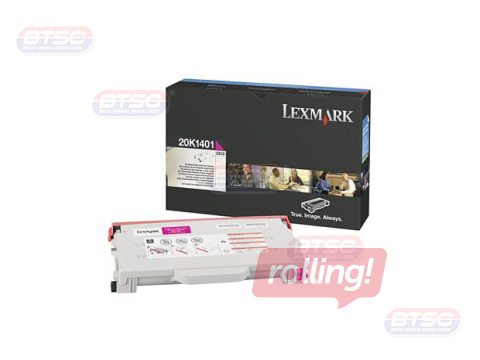 Toonerkassett Lexmark C510/ Optra C510, punane, (6600 lk)