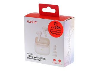 Juhtmevabad kõrvaklapid HAVIT TW982, roosad