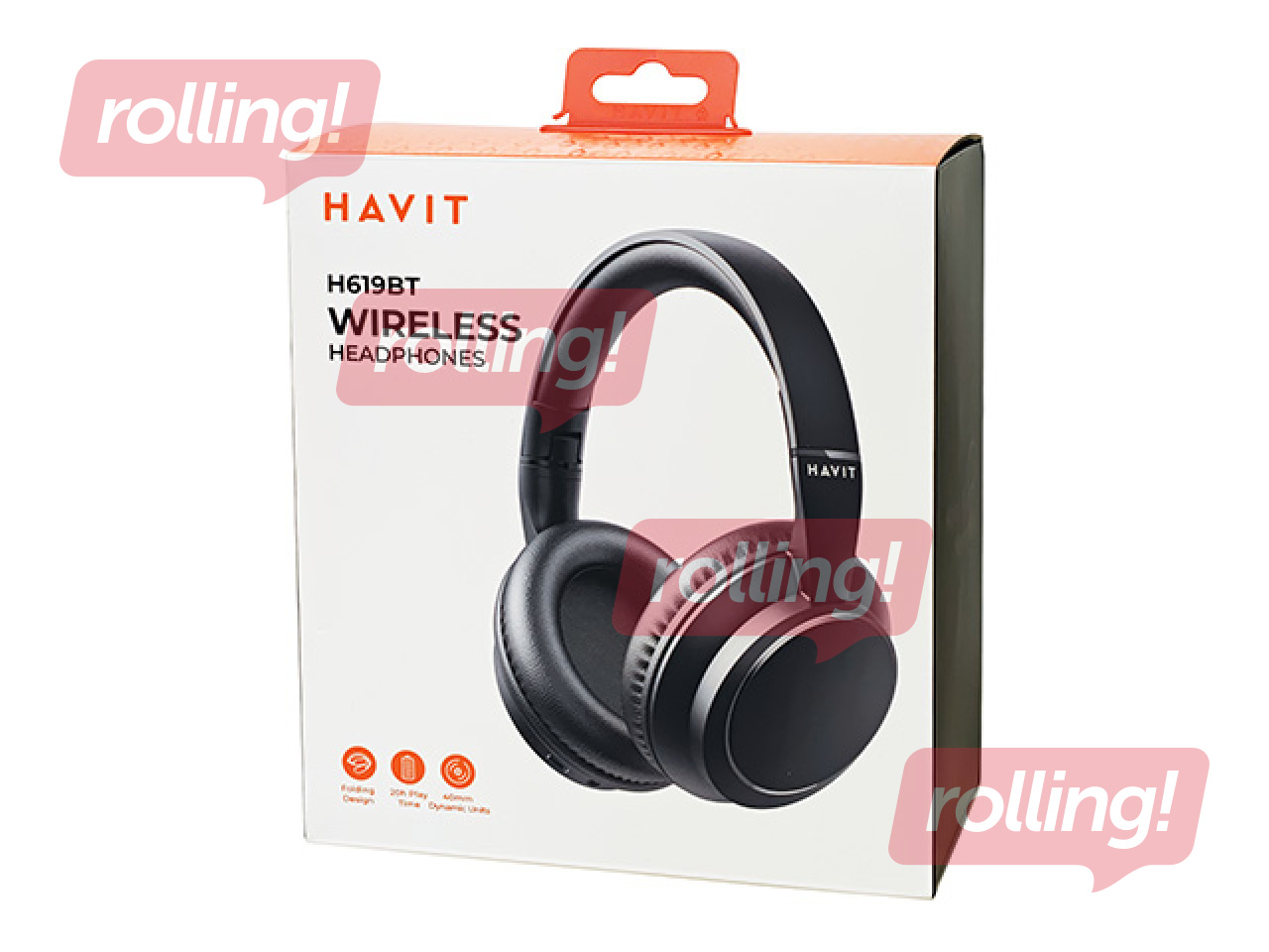 Беспроводные наушники HAVIT H619, черные