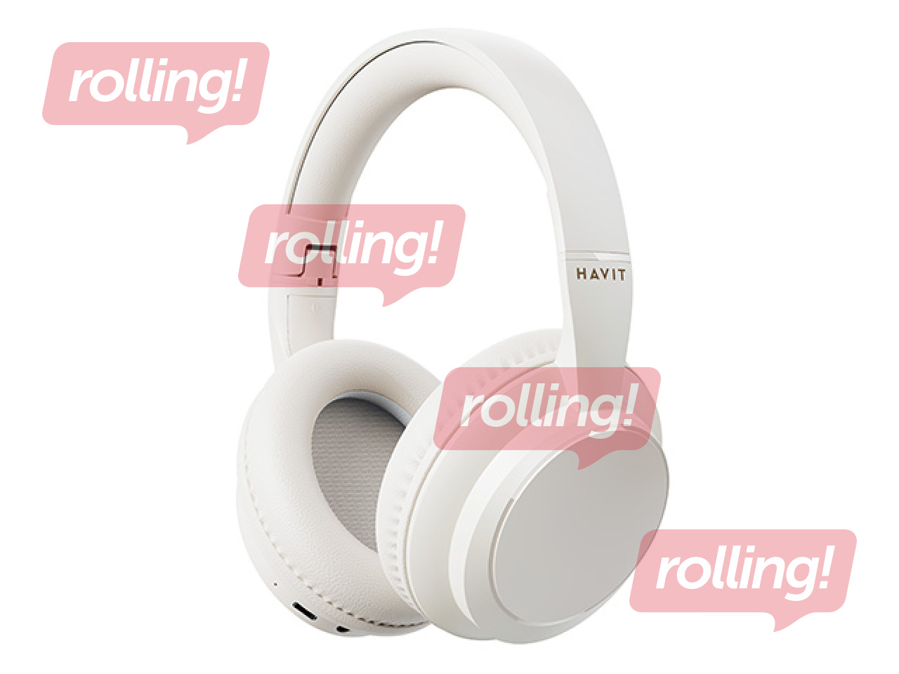 Juhtmeta kõrvaklapid HAVIT H619, valge