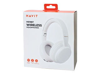 Juhtmeta kõrvaklapid HAVIT H619, valge