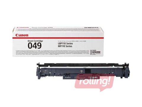 Canon 049 Drum Cartridge, black (12000 pgs)