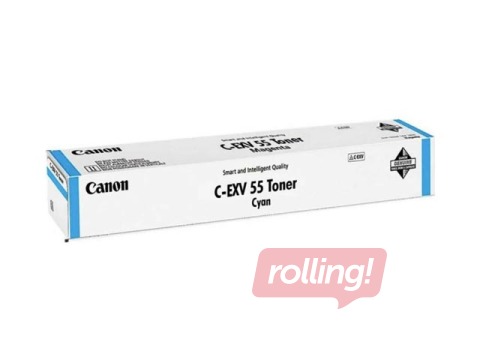 Canon C-EXV 55 toner cartridge  imageRUNNER ADVANCE C256i, C356i, cyan (18000 pgs)