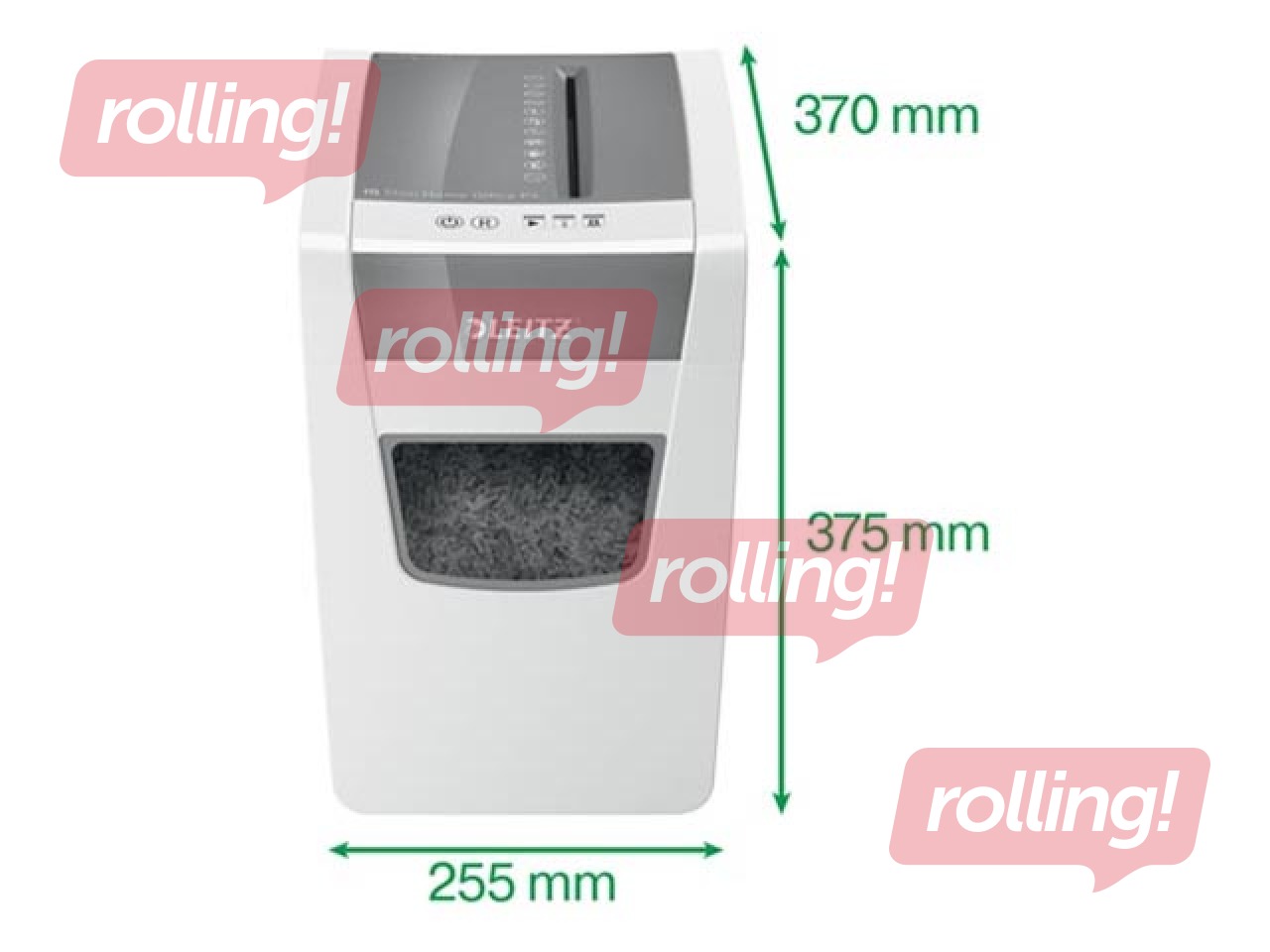 Paberipurustaja Leitz IQ Slim Home Office, P4 + KINGITUS! Osta paberipurustaja ja saad kingituse!