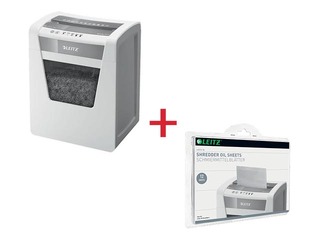 Dokumentu smalcinātājs Leitz IQ Office P4 + DĀVANA! Pērc papīra smalcinātāju un saņem dāvanu!