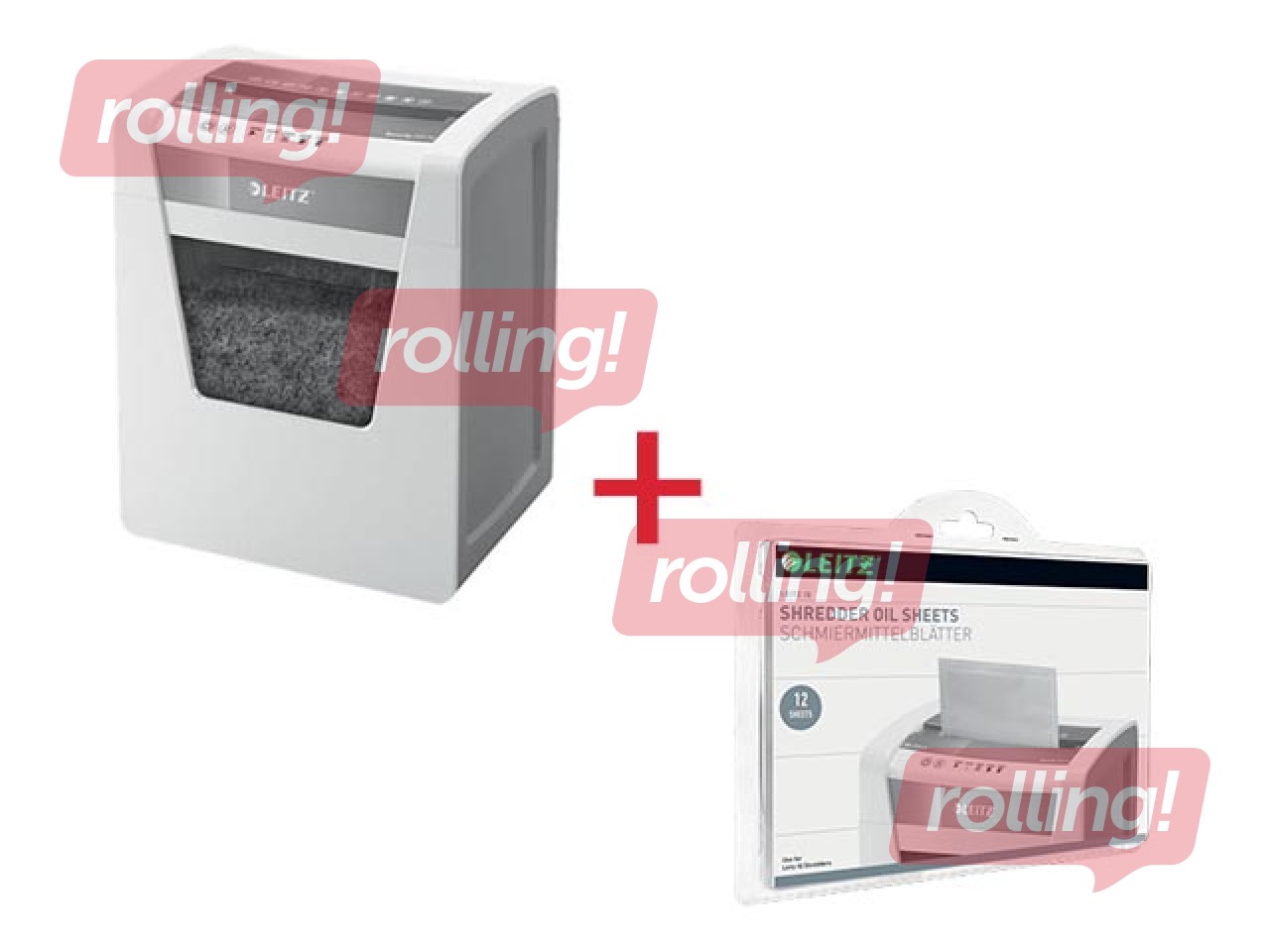 Paberipurustaja Leitz IQ Office P4 + KINGITUS! Osta paberipurustaja ja saad kingituse!