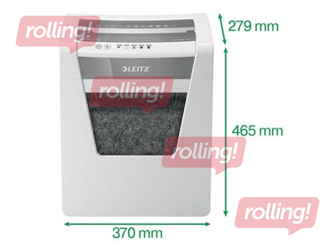 Paberipurustaja Leitz IQ Office P4 + KINGITUS! Osta paberipurustaja ja saad kingituse!