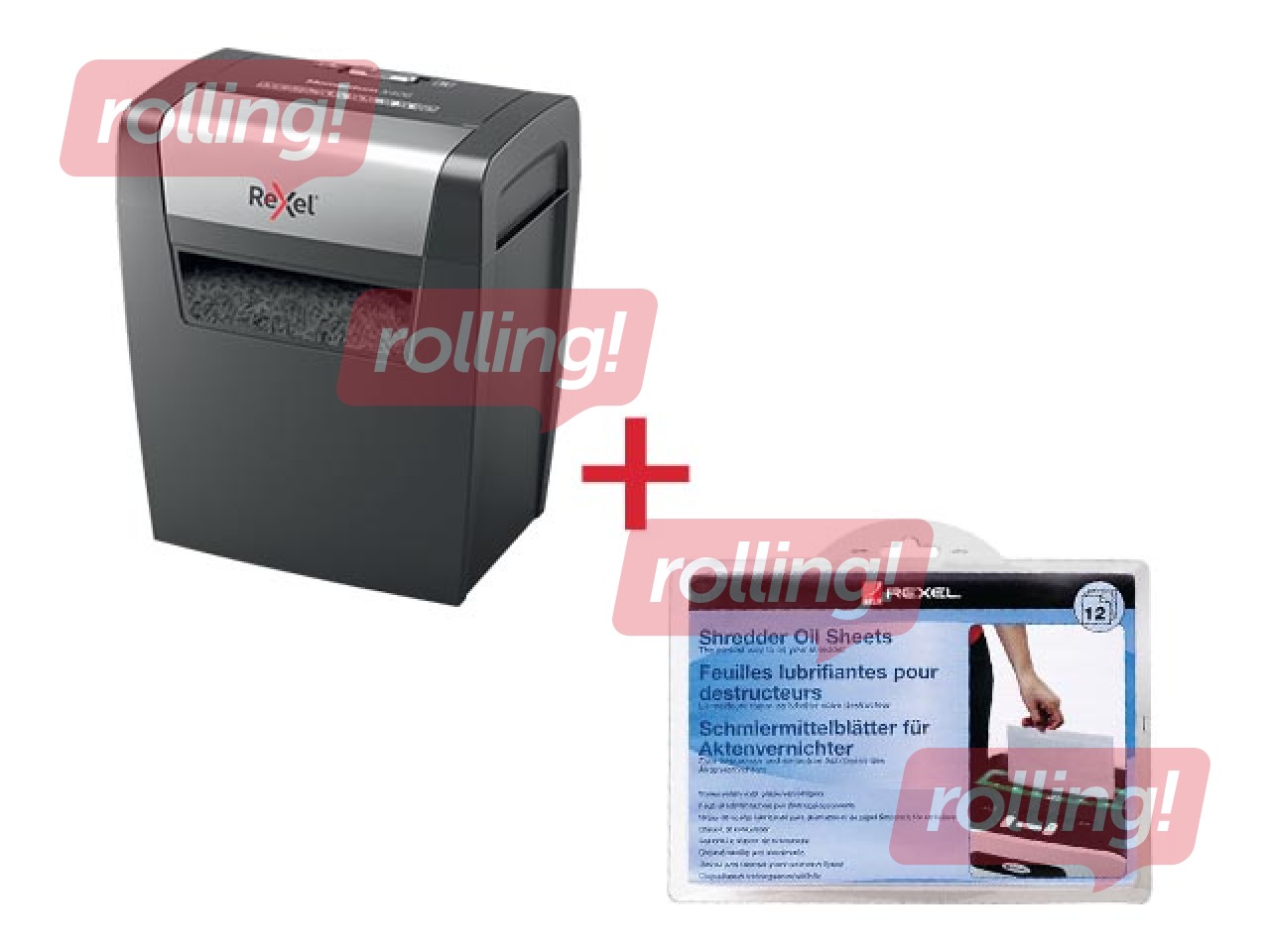 Paberipurustaja Rexel Momentum X406, P4 + KINGITUS! Osta paberipurustaja ja saad kingituse!